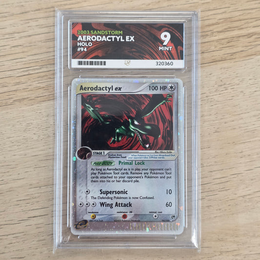 Pokemon TCG Aerodactyl ex EX Sandstorm 94/100