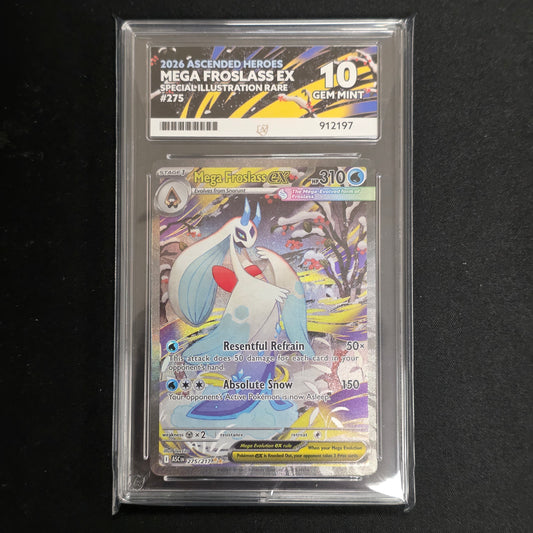 Pokemon TCG Mega Froslass ex Ascended Heroes 275/217 (Ace 10)