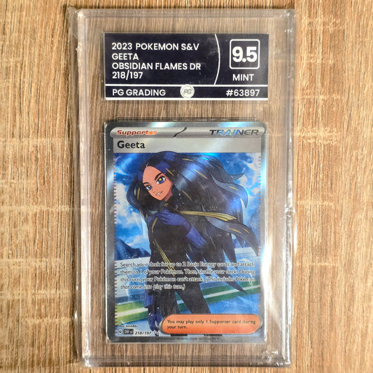 Pokemon TCG Geeta Obsidian Flames 218/197 (PG 9.5)