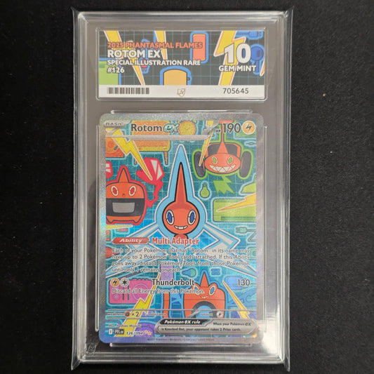 Pokemon TCG Rotom ex Phantasmal Flames 126/094 (Ace 10)
