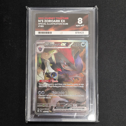 Pokemon TCG N's Zoroark EX Journey Together 185/159 (Ace 8)