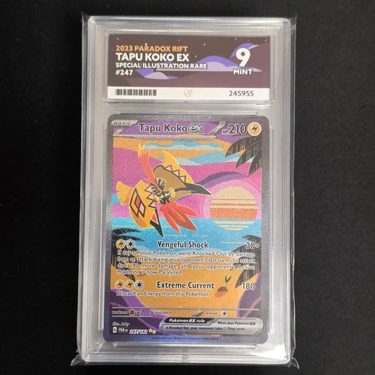 Pokemon TCG Tapu Koko ex Paradox Rift 247/182 (ACE 9)