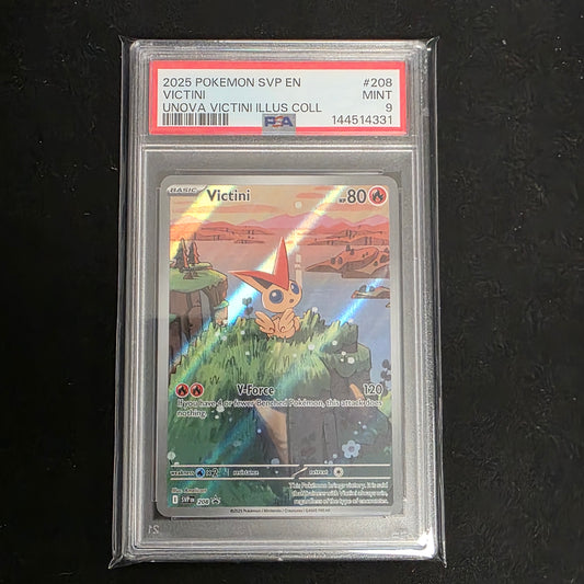 Pokemon TCG Victini Promo 208 (PSA 9)