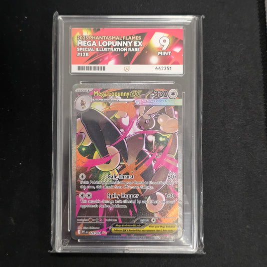 Pokemon TCG Mega Lopunny ex Phantasmal Flames 128/094 (Ace 9)