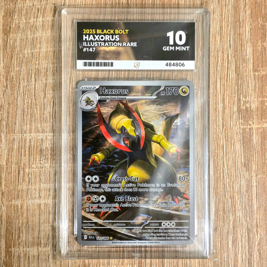 Pokemon TCG Haxorus Black Bolt 147/086 (Ace 10)