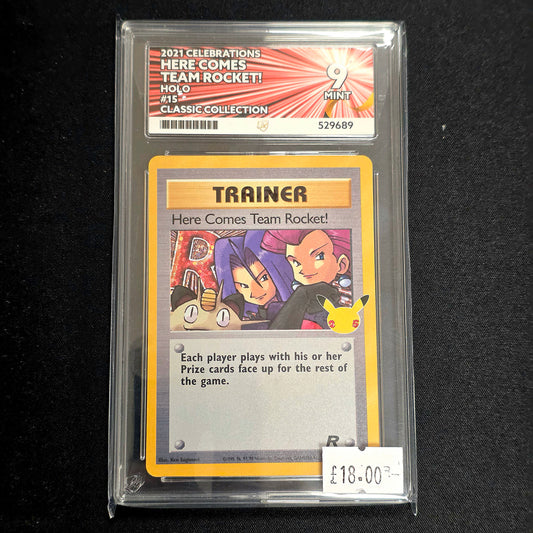 Pokemon TCG Here Comes Team Rocket! Celebrations 15/82 (Ace 9)