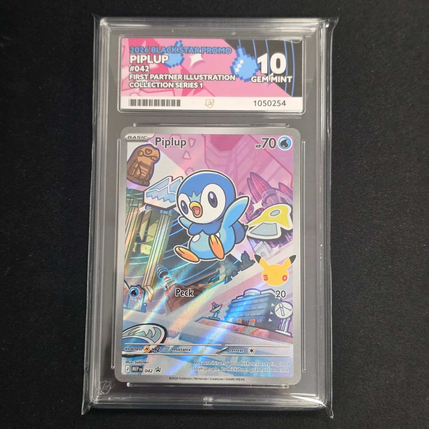 Pokemon TCG Piplup Mega Evolution Promos 042 (ACE 10)