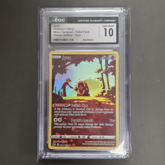 Pokemon TCG Jynx Silver Tempest TG04/TG30 (CGC 10)