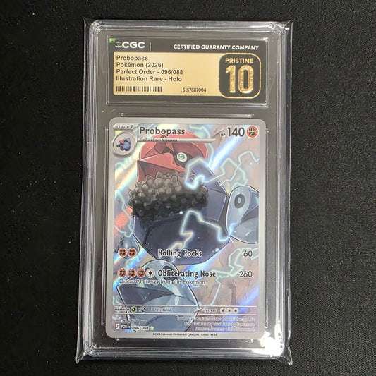 Pokemon TCG Probopass Perfect Order 096/088 (CGC Pristine 10)