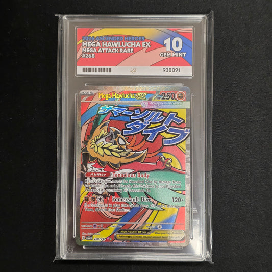 Pokemon TCG Mega Hawlucha ex Ascended Heroes 268/217 (Ace 10)