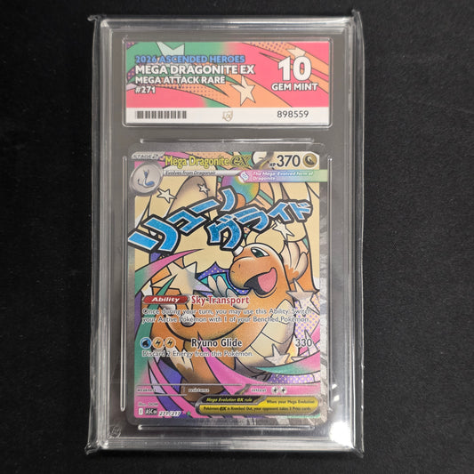 Pokemon TCG Mega Dragonite ex Ascended Heroes 271/217 (Ace 10)