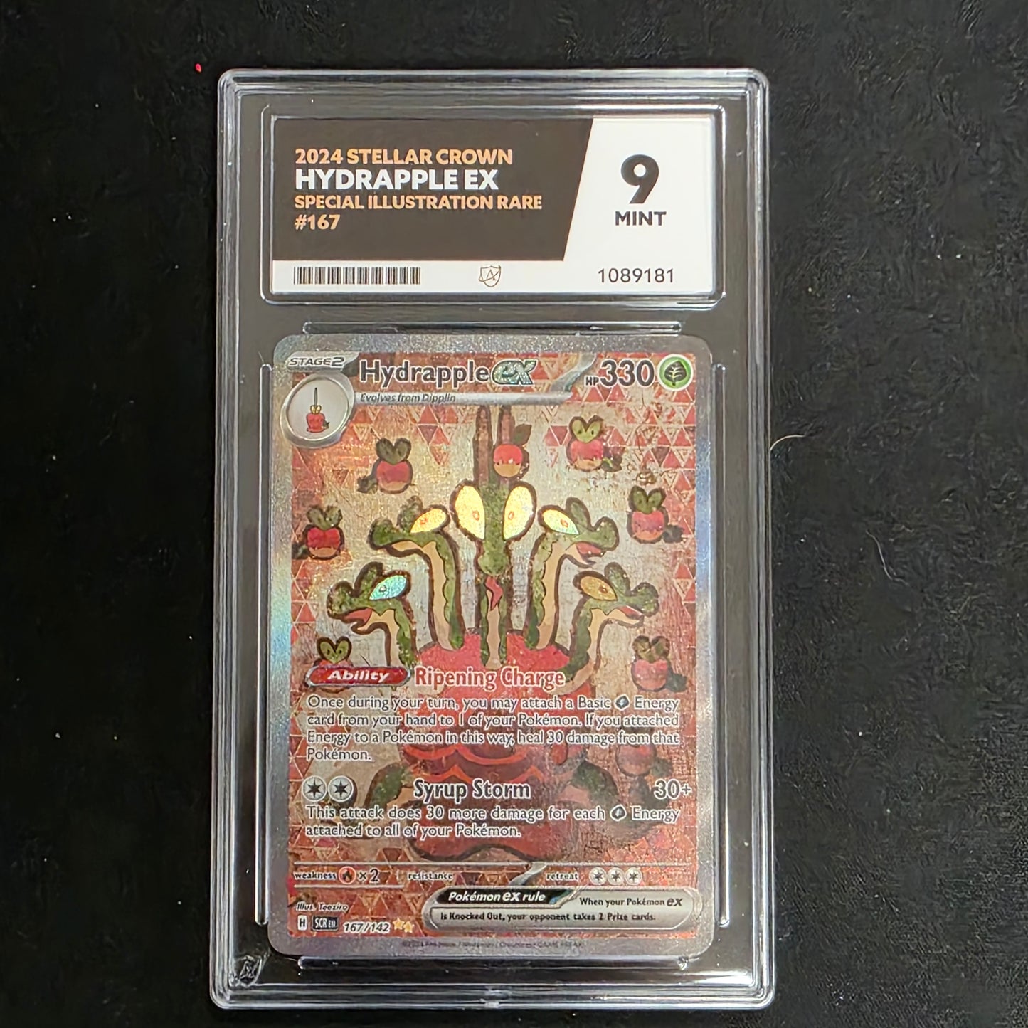 Pokemon TCG Hydrapple ex Stellar Crown 167/142 (Ace 9)