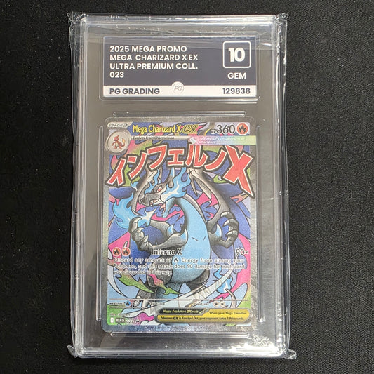 Pokemon TCG Mega Charizard X ex 023 (PG Grading 10)