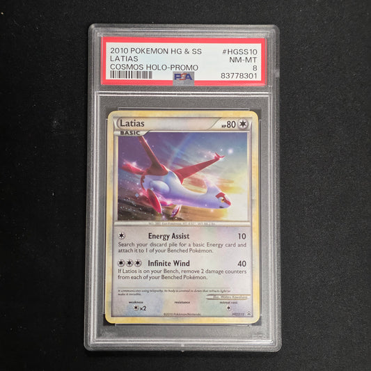 Pokemon TCG Latias Promo HGSS10 (PSA 8)