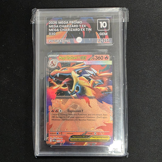 Pokemon TCG Mega Charizard Y ex 030 (PG Grading 10)