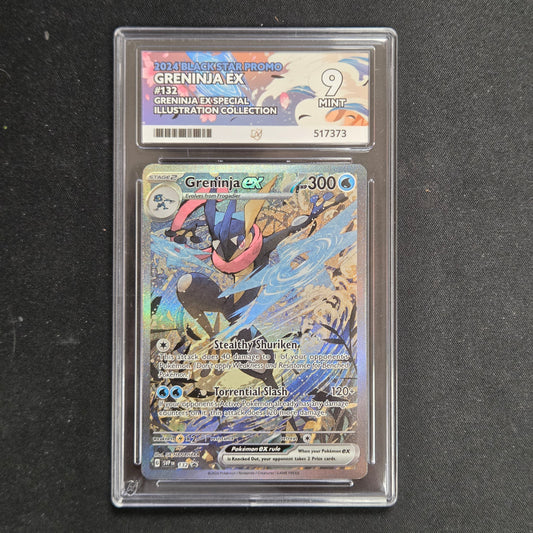 Pokemon TCG Greninja ex Scarlet & Violet Promo 132 (Ace 9)