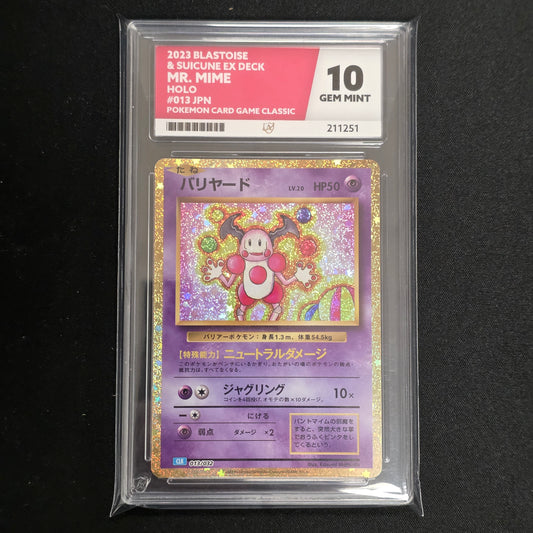 Pokemon TCG Mr. Mime Classic Collection 013/032 (Ace 10)