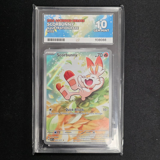 Pokemon TCG Scorbunny Ascended Heroes 225/217 (Ace 10)