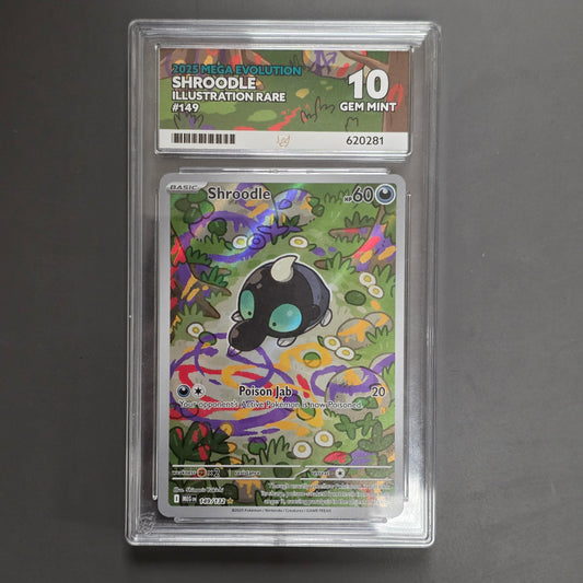 Pokemon TCG Shroodle Mega Evolution 149/132 (Ace 10)