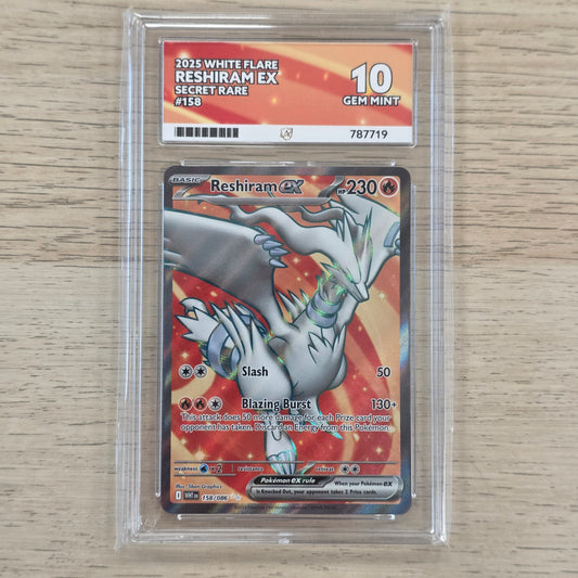 Pokemon TCG Reshiram ex White Flare 158/086 (ACE 10)