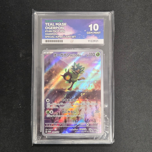 Pokemon TCG Teal Mask Ogerpon Promo 148/SV-P (Ace 10)