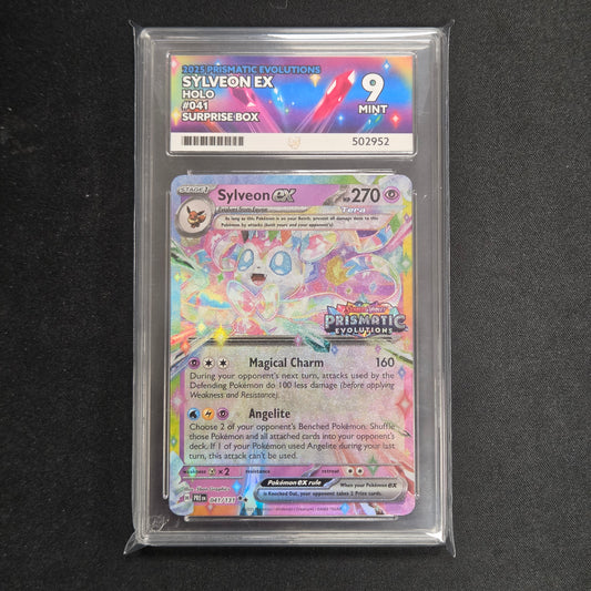 Pokemon TCG Sylveon ex *Stamped* Prismatic Evolutions 041/131 (Ace 9)