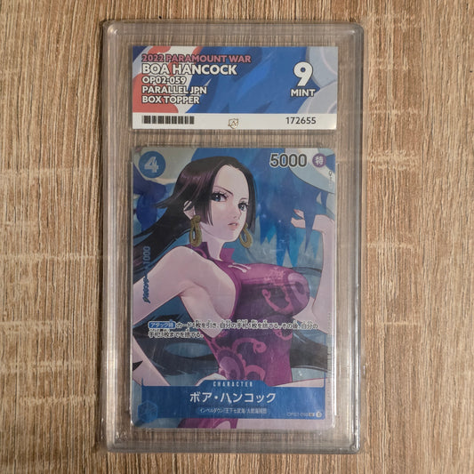 One Piece CG Boa Hancock *Box Topper* Paramount War OP02-059 (Japanese) (Ace 9)