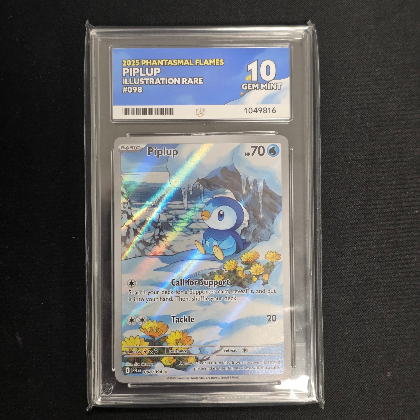Pokemon TCG Piplup Phantasmal Flames  098/094 (ACE 10)
