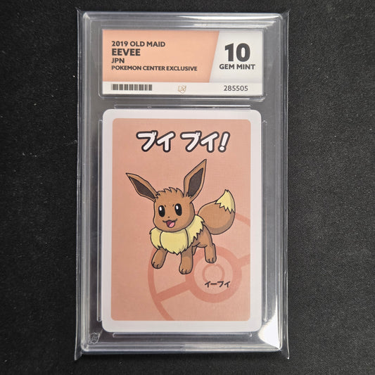 Pokemon Eevee Old Maid (Ace 10)