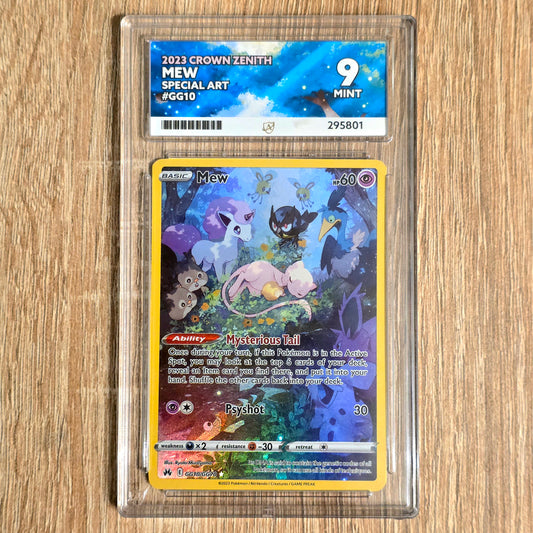 Pokemon TCG Mew Crown Zenith GG10/GG70 (Ace 9)