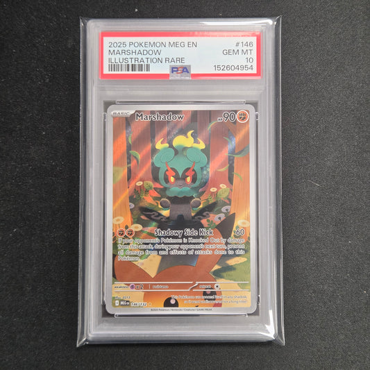 Pokemon TCG Marshadow Mega Evolution 146/132 (PSA 10)