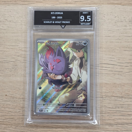 Pokemon TCG N's Zorua Scarlet & Violet Promo 189(Get Graded 9.5)