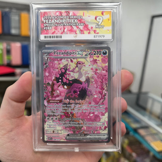 Pokemon TCG Fezandipiti ex Ascended Heroes 288/217 (ACE 9)