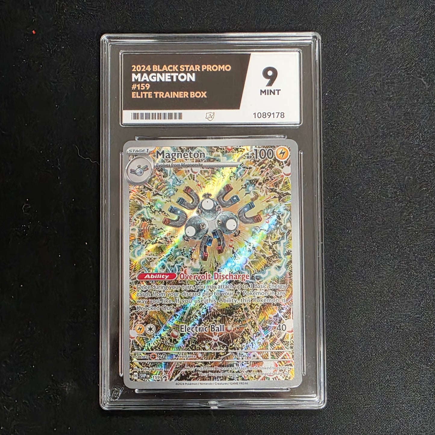 Pokemon TCG Magneton Scarlet & Violet Promo 159 (ACE 9)