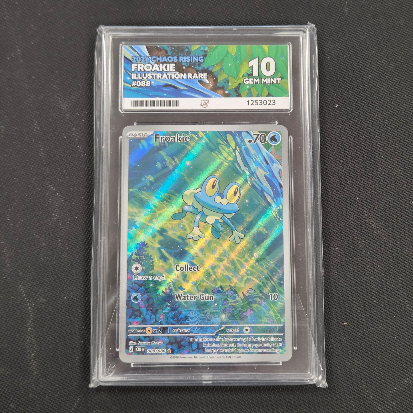 Pokemon TCG Froakie Chaos Rising 088/086 (Ace 10)