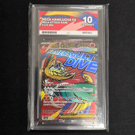 Pokemon TCG Mega Hawlucha ex Mega Dream 229/193 (Japanese) (Ace 10)