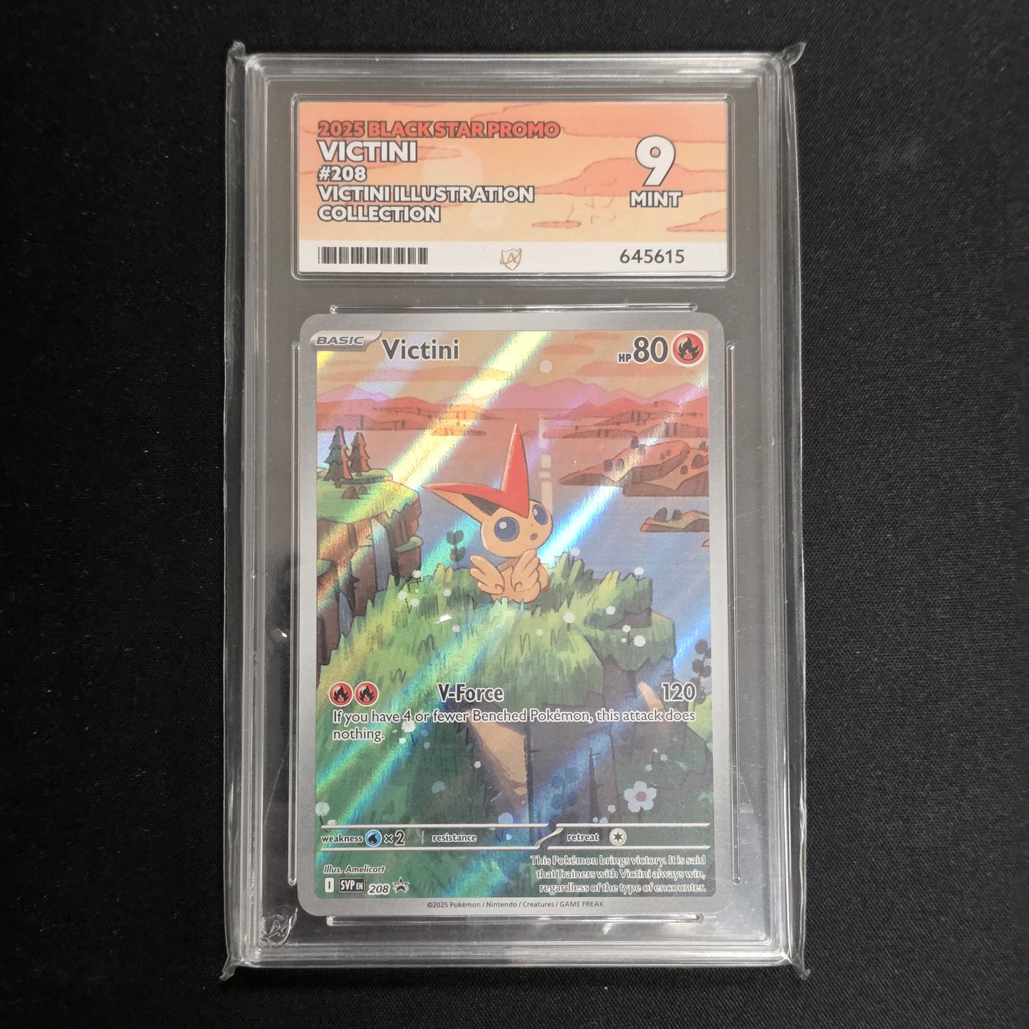 Pokemon TCG Victini Promo 208 (Ace 9)