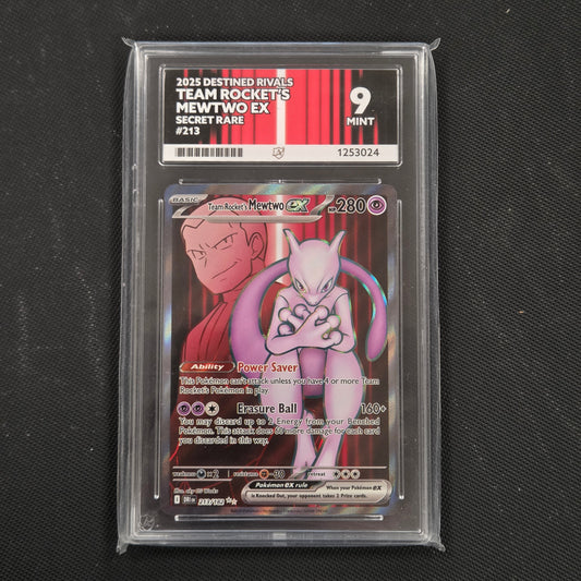 Pokemon TCG Team Rocket's Mewtwo EX Destined Rivals 213/182 (Ace 9)