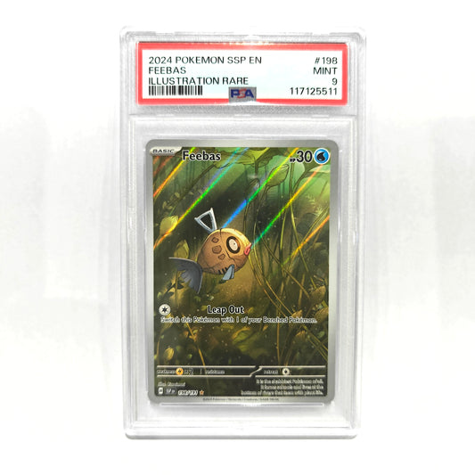 Pokemon TCG Feebas Surging Sparks 198/191 (PSA 9)
