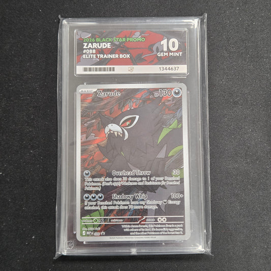 Pokemon TCG Zarude Promo 088 (Ace 10)