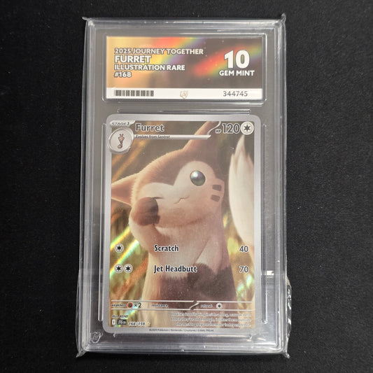 Pokemon TCG Furret Journey Together 168/159 (Ace 10)
