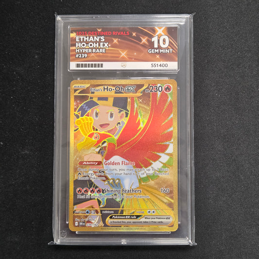 Pokemon TCG Ethan's Ho-oh ex Destined Rivals 239/182 (Ace 10)