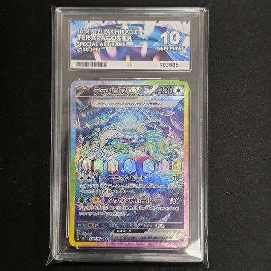 Pokemon TCG Terapagos ex Stellar Miracle 130/102 (Japanese) (Ace 10)