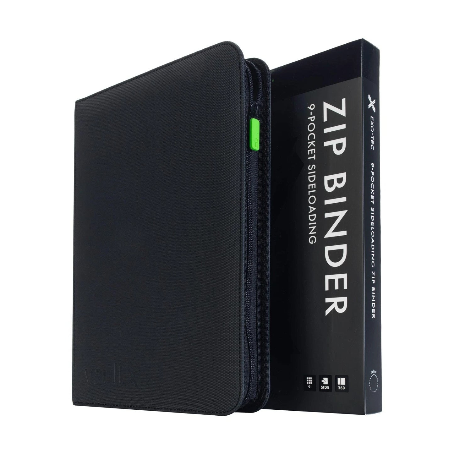 Vault X 9-Pocket Exo-Tec® Zip Binder